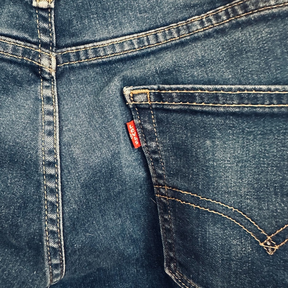 Levi's Dark Blue Straight Jeans 511 - Picture 6 of 9